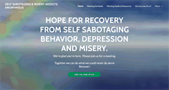 Desktop Screenshot of miseryaddicts.org